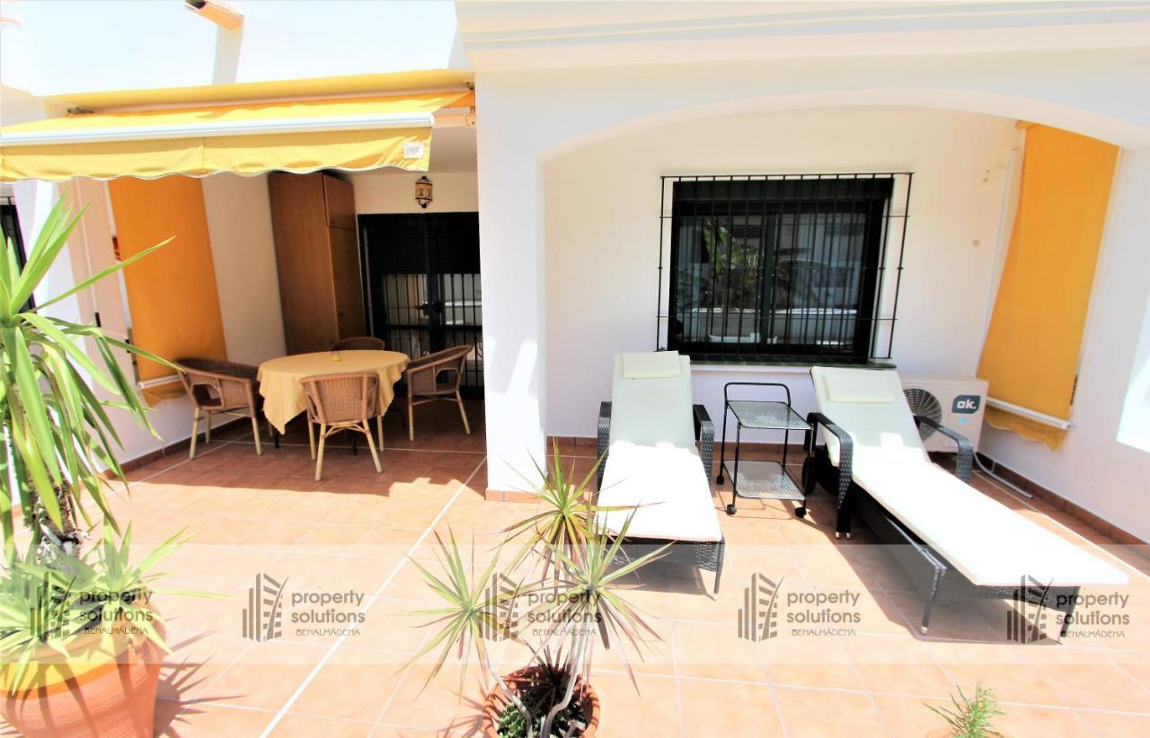 Pueblo Del Parque 3 - Terraza Soleada Con Jardin - Piscina Y Playa - Urbanizacion Tranquila Apartment Benalmadena Luaran gambar
