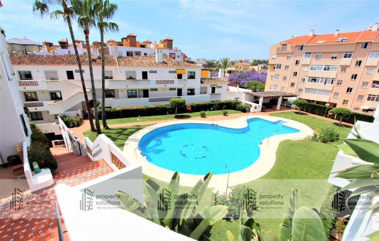 Pueblo Del Parque 3 - Terraza Soleada Con Jardin - Piscina Y Playa - Urbanizacion Tranquila Apartment Benalmadena Luaran gambar