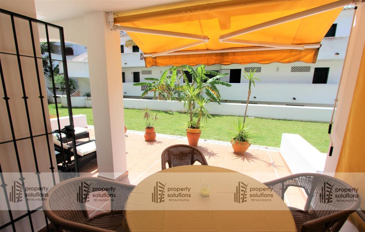 Pueblo Del Parque 3 - Terraza Soleada Con Jardin - Piscina Y Playa - Urbanizacion Tranquila Apartment Benalmadena Luaran gambar