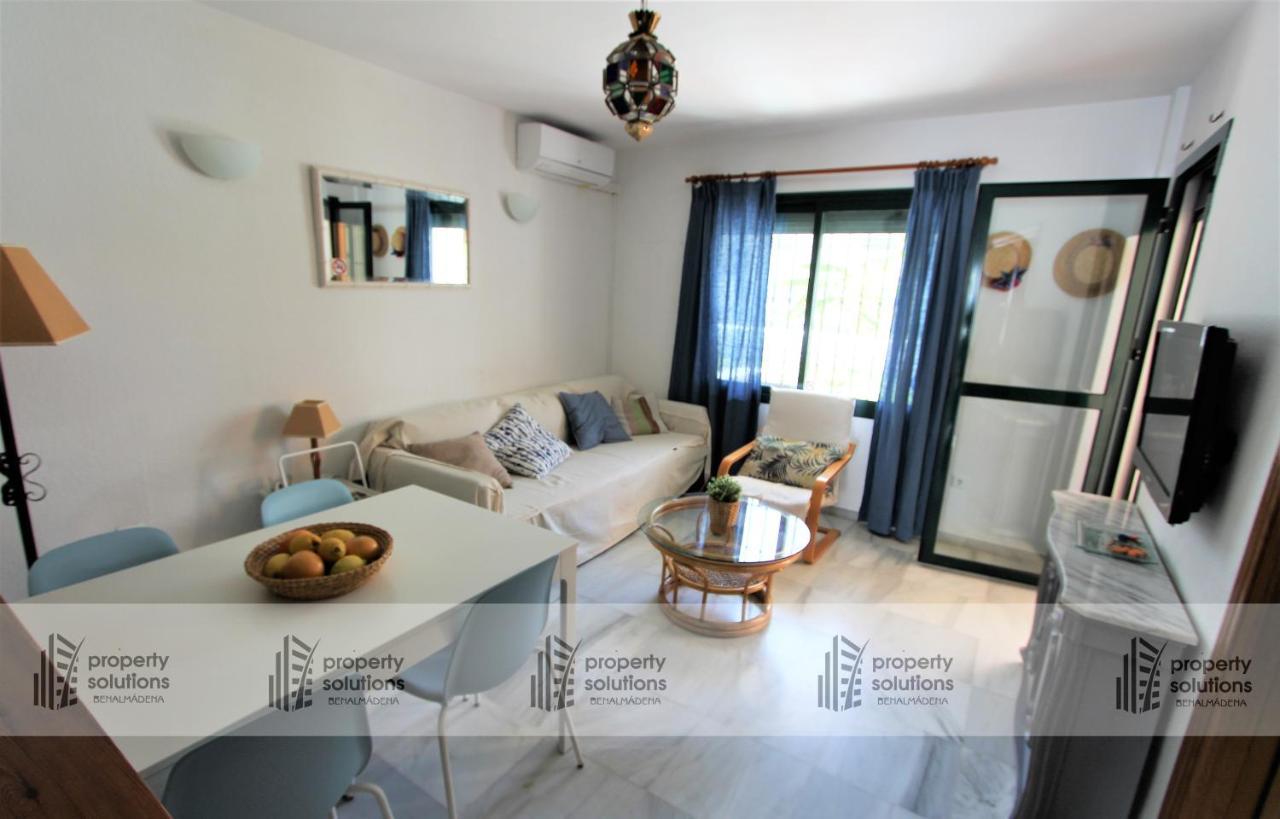 Pueblo Del Parque 3 - Terraza Soleada Con Jardin - Piscina Y Playa - Urbanizacion Tranquila Apartment Benalmadena Luaran gambar