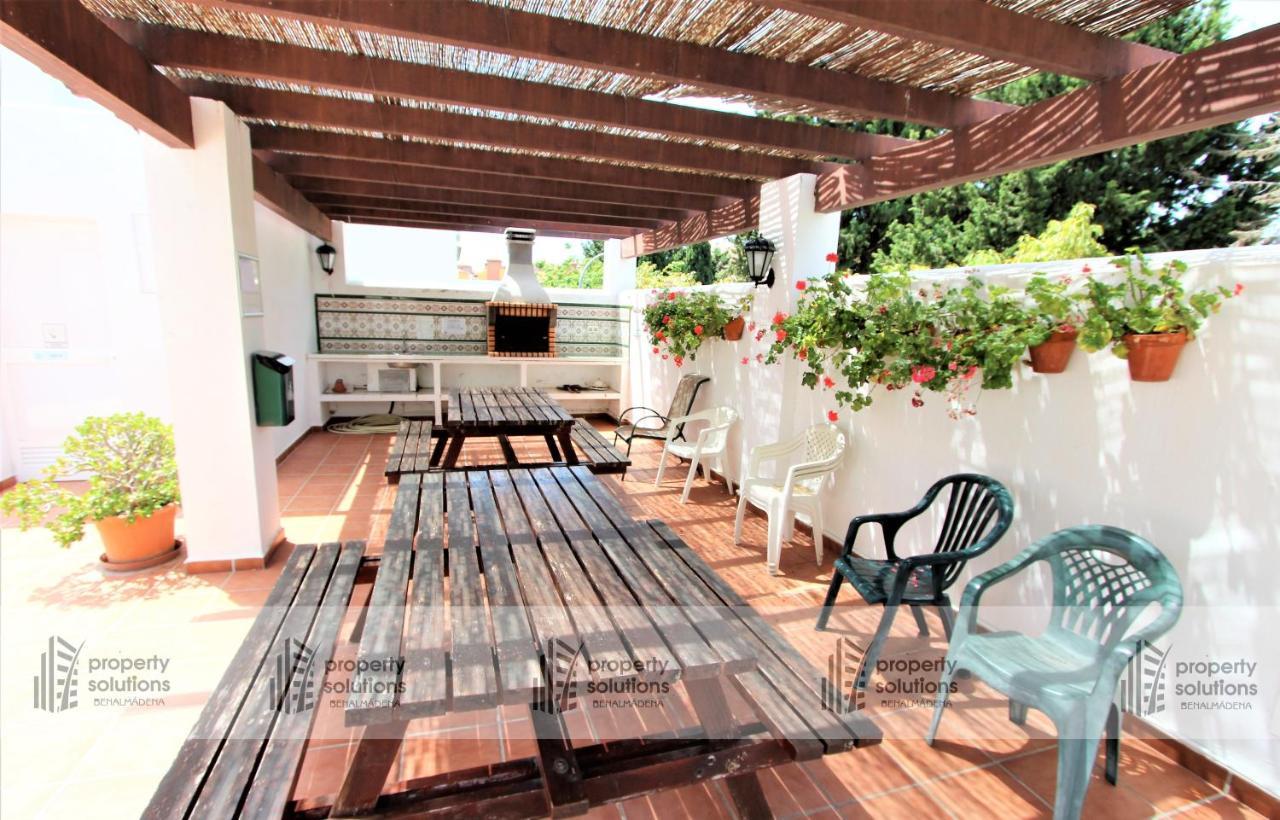 Pueblo Del Parque 3 - Terraza Soleada Con Jardin - Piscina Y Playa - Urbanizacion Tranquila Apartment Benalmadena Luaran gambar