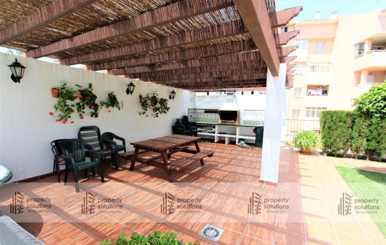 Pueblo Del Parque 3 - Terraza Soleada Con Jardin - Piscina Y Playa - Urbanizacion Tranquila Apartment Benalmadena Luaran gambar