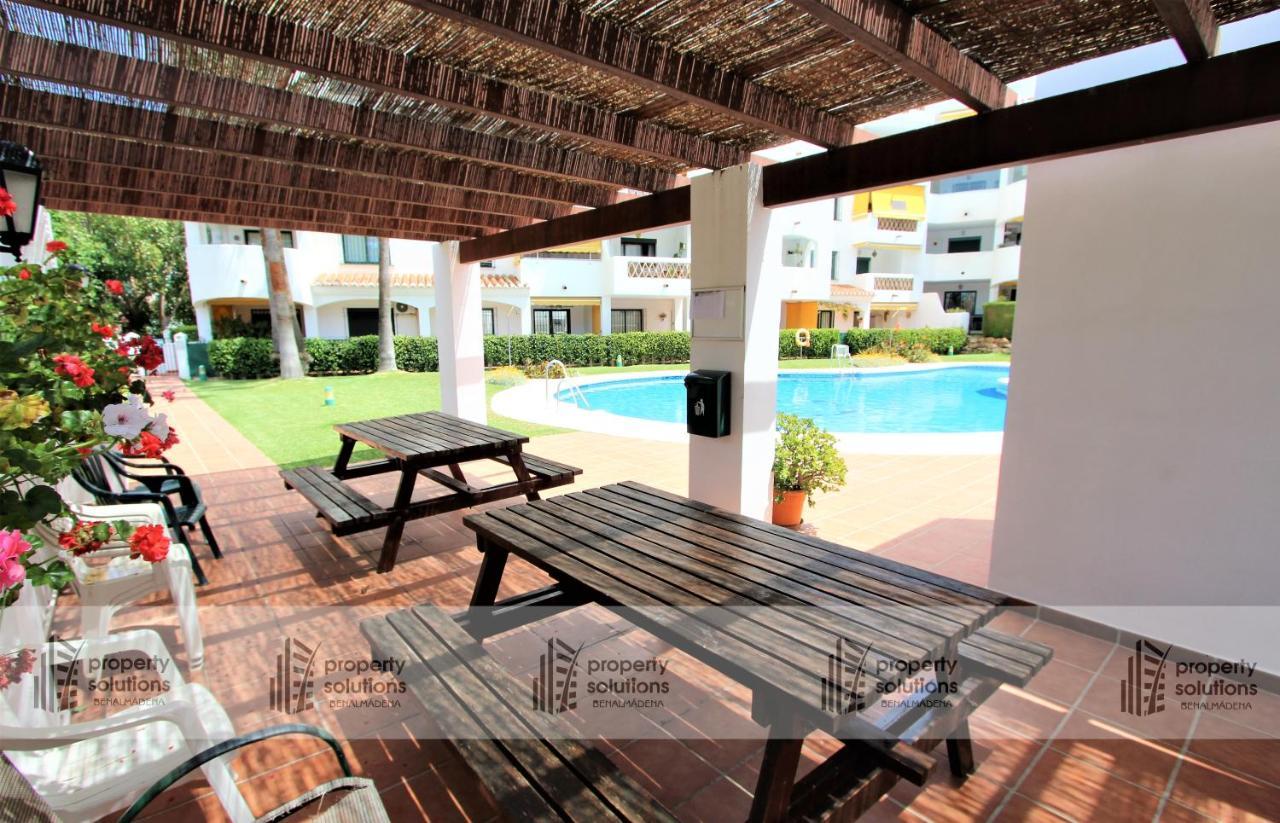 Pueblo Del Parque 3 - Terraza Soleada Con Jardin - Piscina Y Playa - Urbanizacion Tranquila Apartment Benalmadena Luaran gambar